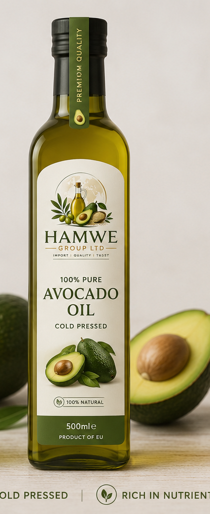 Hamwe Group Ltd avocado oil bottle