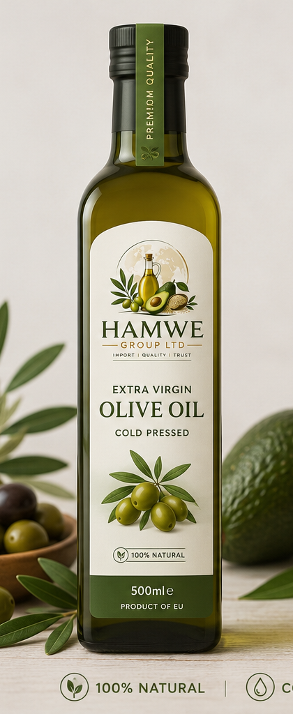 Hamwe Group Ltd extra virgin olive oil bottle